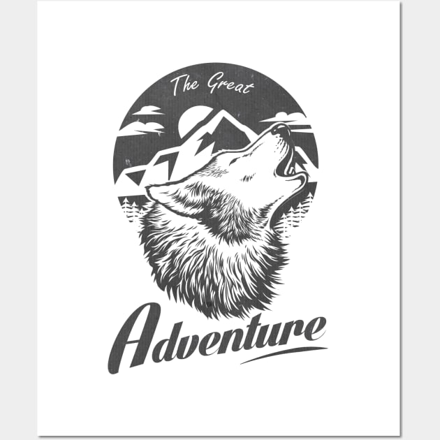 THE GREAT ADVENTURE Wall Art by orcunsahinalpjunk